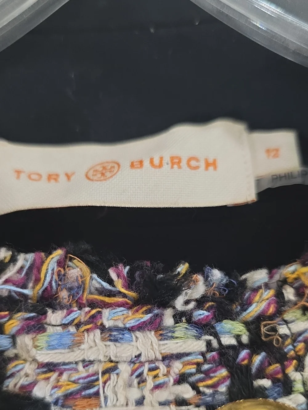 Tory Burch tailored black